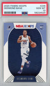 Graded 2020-21 Panini Hoops Desmond Bane #246 Rookie RC Basketball Card PSA 10 Gem Mint