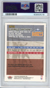 Graded 2003-04 Fleer Tradition Carmelo Anthony #263 Rookie RC Basketball Card PSA 10 Gem Mint
