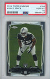Graded 2014 Topps Chrome Khalil Mack #184 Rookie RC Football Card PSA 10 Gem Mint