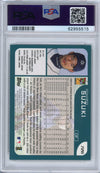 Graded 2001 Topps Ichiro Suzuki #726 Rookie RC Baseball Card PSA 8 Near Mint