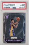 Graded 2015-16 Panini Prizm D'Angelo Russell #322 Rookie RC Basketball Card PSA 10 Gem Mint