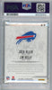 Graded 2018 Panini Illusions Josh Allen Jim Kelly #19 Rookie RC Football Card PSA 10 Gem Mint