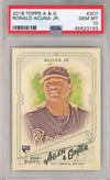 Graded 2018 Topps Allen & Ginter Ronald Acuna Jr. #207 Rookie RC Baseball Card PSA 10 Gem Mint