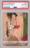 Graded 2018 Topps Now Shohei Ohtani #36 Rookie RC Baseball Card PSA 10 Gem Mint