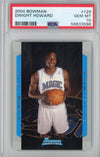 Graded 2004-05 Bowman DP Draft Picks & Prospects Dwight Howard #129 Rookie RC Basketball Card PSA 10 Gem Mint
