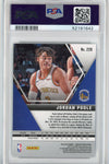 Graded 2019-20 Panini Mosaic Jordan Poole #228 Rookie RC Basketball Card PSA 10 Gem Mint