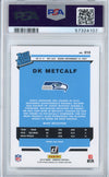 Graded 2019 Panini Donruss DK D.K. Metcalf #313 Canvas Rookie RC Football Card PSA 10 Gem Mint