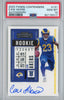 Graded 2020 Panini Contenders Cam Akers #121 Auto Rookie RC Football Card PSA 10 Gem Mint