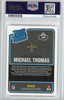 Graded 2016 Panini Donruss Optic Michael Thomas #186 Rookie RC Football Card PSA 10 Gem Mint by Hall of Fame Sports Memorabilia