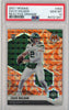 Graded 2021 Panini Mosaic Zach Wilson #302 Reactive Orange Rookie RC Football Card PSA 10 Gem Mint
