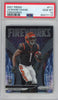 Graded 2021 Panini Prizm Ja'Marr Chase #F11 Fireworks Rookie RC Football Card PSA 10 Gem Mint