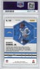 Graded 2021 Panini Mosaic Asante Samuel Jr. #348 Reactive Yellow Rookie RC Football Card PSA 10 Gem Mint