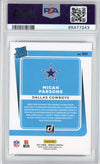 Graded 2021 Panini Donruss Micah Parsons #331 Rated Rookie RC Football Card PSA 9 Mint