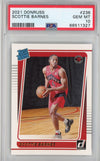Graded 2021-22 Panini Donruss Scottie Barnes #236 Rookie RC Basketball Card PSA 10 Gem Mint