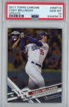 Graded 2017 Topps Chrome Update Cody Bellinger #HMT10 Rookie RC Baseball Card PSA 10 Gem Mint