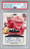 Graded 2023 Leaf Web Exclusives Standouts Brock Purdy #BP1 Autographed #/1000 Rookie RC Football Card PSA/DNA 7 Near Mint Auto Grade 10
