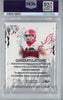 Graded 2023 Leaf College Playoff Standouts Stetson Bennett #SB1 Autographed  #/274 Rookie RC Football Card PSA/DNA 8 Auto Grade 10