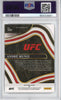 Graded 2022 Panini Select Andre Muniz #300 Zebra Prizm Octagonside Rookie RC UFC MMA Card PSA 10 Gem Mint by Hall of Fame Sports Memorabilia