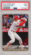 Graded 2018 Topps Now Shohei Ohtani #432J Japanese Rookie RC Baseball Card PSA 9 Mint