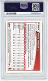 Graded 2013 Topps Angels Mike Trout #LAA-2 Sliding Rookie Cup RC Baseball Card PSA 10 Gem Mint