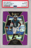 Graded 2021 Panini Select Devonta Smith #149 #/75 Purple Prizm Premier Level Rookie RC Football Card PSA 10