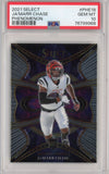 Graded 2021 Panini Select Ja'Marr Chase #PHE18 Phenomenon Rookie RC Football Card PSA 10 Gem Mint