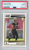 Graded 2022 Panini Donruss Chris Olave #378 Rookie RC Football Card PSA 10 Gem Mint