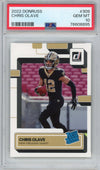Graded 2022 Panini Donruss Chris Olave #309 Rookie RC Football Card PSA 10 Gem Mint