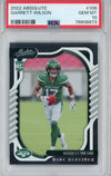 Graded 2022 Panini Absolute Garrett Wilson #106 Rookie RC Football Card PSA 10 Gem Mint
