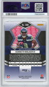 Graded 2022 Panini Mosaic Kenneth Walker III #308 Rookie RC Football Card PSA 10 Gem Mint