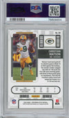 Graded 2022 Panini Contenders Optic Christian Watson #66 Rookie RC Football Card PSA 10 Gem Mint