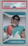 Graded 2022 Panini Rookies & Stars Travon Walker #RR20 Rookie Rush RC Football Card PSA 10 Gem Mint