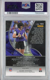 Graded 2022 Panini Spectra Tyler Linderbaum #193 Interstellar #/60 Rookie RC Football Card PSA 10 Gem Mint