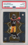 Graded 2022 Panini Mosaic George Pickens #318 Rookie RC Football Card PSA 10 Gem Mint