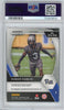 Graded 2021 Panini Prizm Draft Picks Damar Hamlin #DHA Red Pulsar Autographed #15/15 Rookie RC Football Card PSA/DNA 9 Mint Auto Grade 10