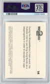 Graded 1990 Classic WWF Series 2 Wrestlemania II #14 History Hulk Hogan King Kong Bundy Wrestling Card PSA 10 Gem Mint
