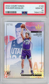 Graded 2022-23 Panini Court Kings Walker Kessler #149 Level III 3 Rookie RC Basketball Card PSA 10 Gem Mint