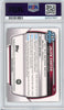 Graded 2022 Bowman University Jalen Carter #37 Chrome Refractor Rookie RC Football Card PSA 8 Mint