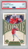 Graded 2022 Panini Legacy Garrett Wilson #152 Rookie RC Football Card PSA 9 Mint