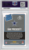 Graded 2016 Panini Donruss Dak Prescott #362 Rookie RC Football Card PSA 9 Mint
