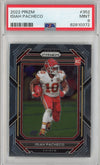 Graded 2022 Panini Prizm Isiah Pacheco #352 Rookie RC Football Card PSA 9 Mint
