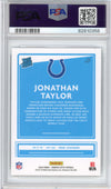 Graded 2020 Panini Donruss Optic Jonathan Taylor #167 Rookie RC Football Card PSA 9 Mint