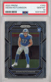 Graded 2022 Panini Prizm Aidan Hutchinson #340 Rookie RC Football Card PSA 10