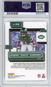 Graded 2022 Panini Donruss Optic Ahmad Sauce Gardner #228 Rookie RC Football Card PSA 9 Mint
