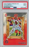 Graded 2020 Panini Chronicles Joe Burrow #GK1 Gridiron Kings Rookie RC Football Card PSA 9 Mint