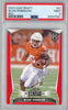 Graded 2023 Leaf Draft Bijan Robinson #41 Red Rookie RC Football Card PSA 9 Mint