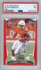 Graded 2023 Leaf Draft Bijan Robinson #41 Red Rookie RC Football Card PSA 7 Near Mint