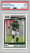 Graded 2022 Panini Score Ahmad Sauce Gardner #325 Rookie RC Football Card PSA 9 Mint