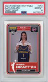 Graded 2024 Panini Instant WNBA Caitlin Clark #DN1 Draft Night Rookie RC Basketball Card PSA 10 Gem Mint
