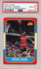 Graded 1996 Fleer Michael Jordan #4 Decade of Excellence Rookie Reprint Basketball Card PSA 10 Gem Mint